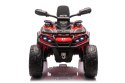 Quad Can Am Outlander ATV z Pilotem Czerwony