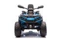 Quad Can Am Outlander ATV z Pilotem Niebieski