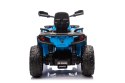 Quad Can Am Outlander ATV z Pilotem Niebieski