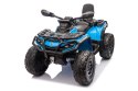 Quad Can Am Outlander ATV z Pilotem Niebieski