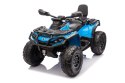 Quad Can Am Outlander ATV z Pilotem Niebieski