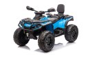 Quad Can Am Outlander ATV z Pilotem Niebieski