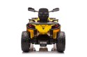 Quad Can Am Outlander ATV z Pilotem Żółty