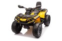 Quad Can Am Outlander ATV z Pilotem Żółty