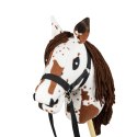 Hobby Horse Skippi - koń na kiju - Gniado-srokaty A4