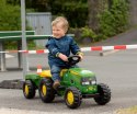 Rolly Toys 012190 Traktor Rolly Kid John Deere z przyczepą