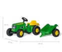 Rolly Toys 012190 Traktor Rolly Kid John Deere z przyczepą