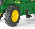 Rolly Toys 710126 Traktor Rolly Farmtrac John Deere z łyżką i pompowanymi kołami