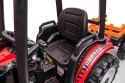 Pojazd MEGA Traktor D68 Z Przyczepką Czerwony