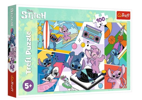 Puzzle 100el. Wspomnienia Lilo&Stich Trefl 16473