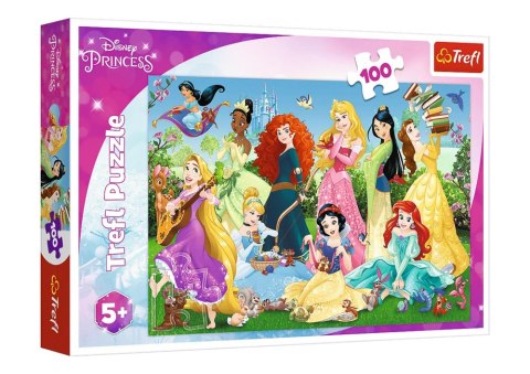 Puzzle Czarujące Księżniczki 100el. Trefl 16417