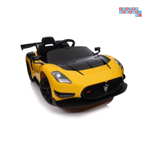 Maserati MC200 GT2 Pojazd na akumulator ekoskóra EVA bluetooth wolny start Maserati MC200 GT2 Pojazd na akumulator ekoskóra EVA bluetooth wolny start